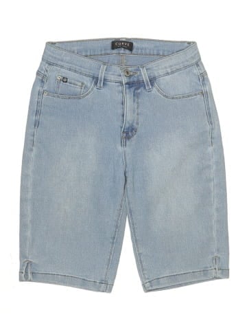 Curve Appeal Denim Shorts (view 1)