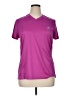 Adidas 100% Polyester Purple Active T-Shirt Size XL - photo 1
