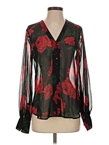 Express Long Sleeve Blouse (view 1)