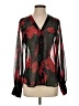 Express Black Long Sleeve Blouse Size S - photo 1