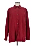 Talbots Red Long Sleeve Button-Down Shirt Size M - photo 1