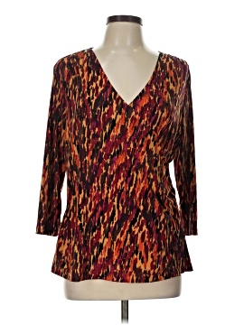 Susan Graver 3/4 Sleeve Blouse