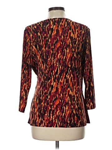 Susan Graver 3/4 Sleeve Blouse (view 2)