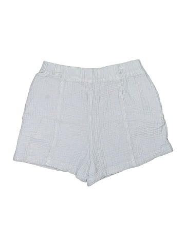 Madewell Easy Pull-On Shorts in Lightspun (view 2)