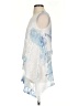 Cupio Graphic Blue Sleeveless Blouse Size S - photo 5