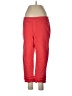 Chico's Solid Red Casual Pants Size L - photo 1