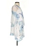 Cupio Graphic Blue Sleeveless Blouse Size S - photo 4