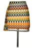 Akira Print Orange Casual Skirt Size S - photo 2