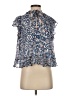 Rebecca Minkoff Blue Sleeveless Blouse Size XS - photo 1