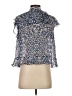 Rebecca Minkoff Blue Sleeveless Blouse Size XS - photo 2