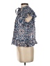 Rebecca Minkoff Blue Sleeveless Blouse Size XS - photo 5