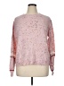 Unbranded Floral Pink Pullover Sweater Size XL - photo 1