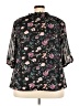 Perseption Concept Black 3/4 Sleeve Blouse Size 3X - photo 2
