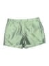 H&M Metallic Green Shorts Size 12 - photo 1