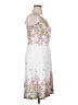 Unbranded Floral White Cocktail Dress Size XL - photo 4