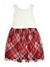 Beautees Plaid Red Dress Size 14 - photo 1