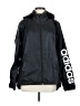 Adidas Graphic Black Windbreaker Size 8 - photo 1