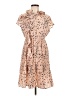 Hazel Animal Print Tan Casual Dress Size L - photo 1