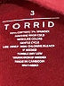 Torrid Solid Burgundy Shorts Size 3X Plus (3) - photo 4