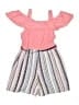 Knitworks Stripes Pink Romper Size 10 - photo 2