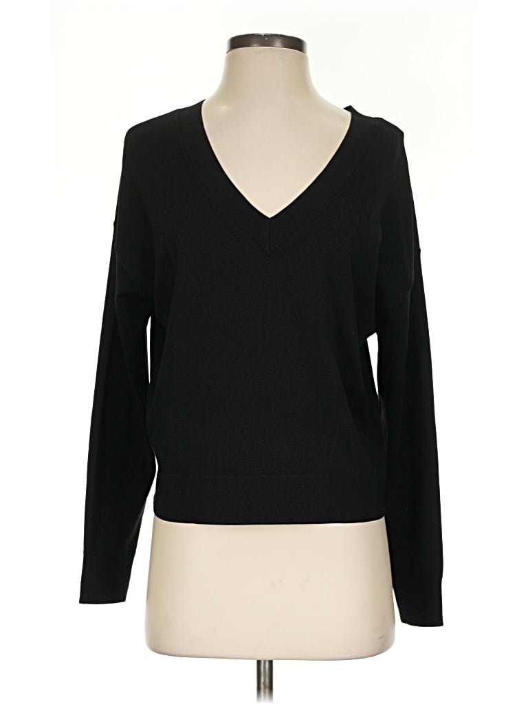 Pre-owned Express Pullover Sweater In Black