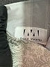 M David Meister 100% Polyester Chevron-herringbone Silver Cocktail Dress Size 10 - photo 7