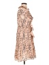 Hazel Animal Print Tan Casual Dress Size L - photo 4