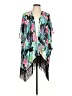 Op 100% Polyester Teal Kimono Size L - photo 1