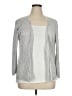 Evolution by Cyrus 100% Viscose Gray Cardigan Size XL - photo 1