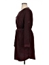 Mossimo 100% Polyester Chevron-herringbone Burgundy Casual Dress Size XL - photo 5