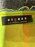 Axcess 100% Nylon Green 3/4 Sleeve Blouse Size L - photo 7