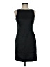 Donna Ricco Solid Black Cocktail Dress Size 4 Petite - photo 1