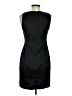 Donna Ricco Solid Black Cocktail Dress Size 4 Petite - photo 2
