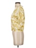 Talbots Floral Tie-dye Yellow Cardigan Size S - photo 5