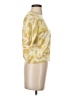 Talbots Floral Tie-dye Yellow Cardigan Size S - photo 4