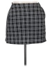 Originality Plaid Black Casual Skirt Size L - photo 1