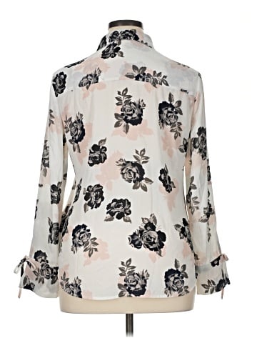 Candie's 3/4 Sleeve Blouse (view 2)