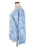 Earth Yoga Tie-dye Blue Pullover Sweater Size XXL - photo 5