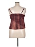 Robert Rodriguez 100% Polyester Burgundy Sleeveless Blouse Size L - photo 2
