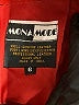 Mona Mode 100% Leather Red Leather Skirt Size 6 - photo 4