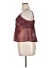 Robert Rodriguez 100% Polyester Burgundy Sleeveless Blouse Size L - photo 5