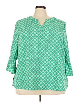 Kim Rogers 3/4 Sleeve Blouse