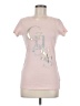 Guess 100% Cotton Pink Short Sleeve Top Size M - photo 1