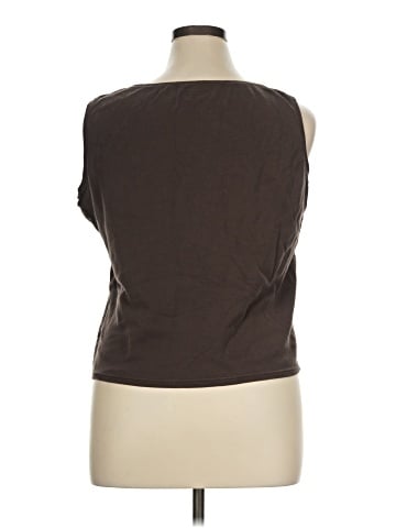 Christopher & Banks Sleeveless T-Shirt (view 2)