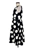 Talbots Polka Dots Black Casual Dress Size 6 - photo 5