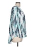 a.n.a. A New Approach 100% Polyester Teal 3/4 Sleeve Blouse Size L - photo 4