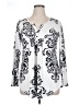 Halife White Long Sleeve Blouse Size L - photo 1