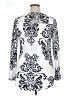 Halife White Long Sleeve Blouse Size L - photo 2
