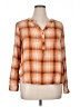 Cato Orange 3/4 Sleeve Blouse Size XL - photo 1