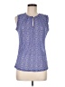 The Limited Blue Sleeveless Blouse Size M - photo 1